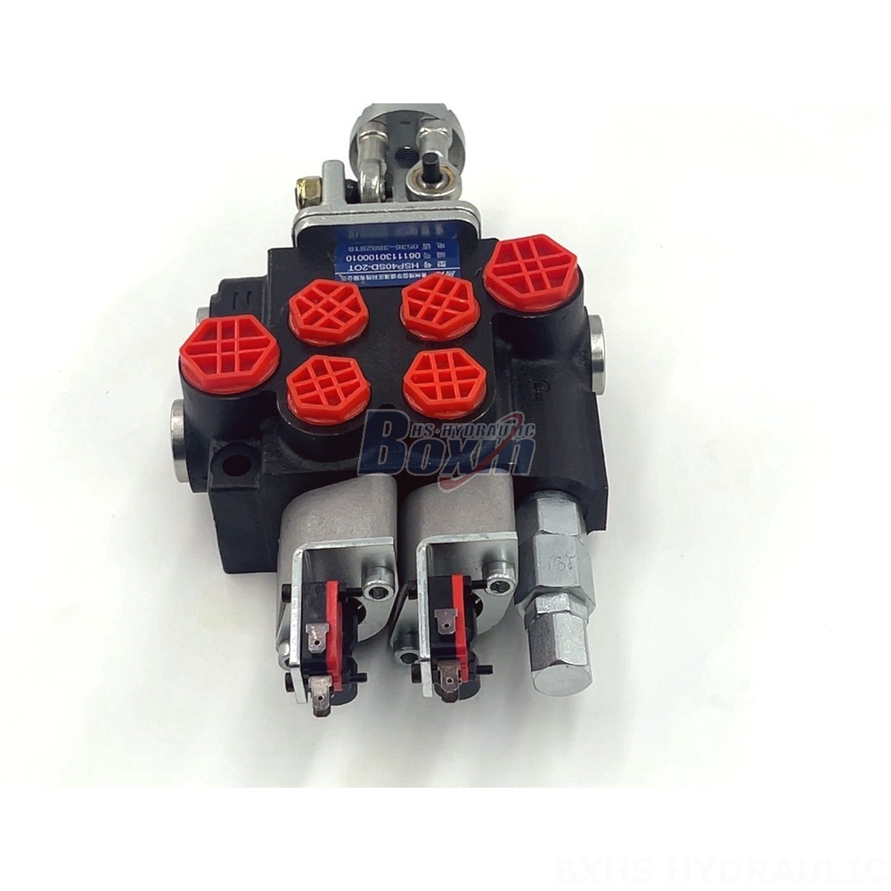 Unbeatable Prices: Factory Wholesale Pricing for P40 Micro Switch Joystick 2 Spool Monoblock Directional Valves detail image